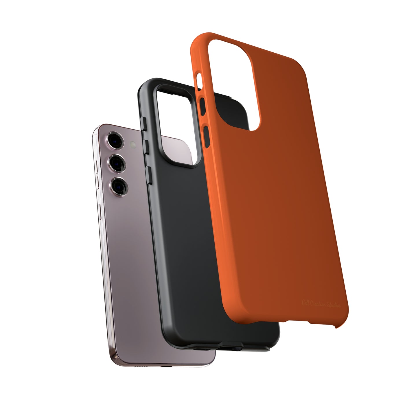 "Orange Burst" -Tough Samsung Phone Cases