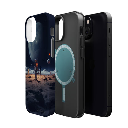 Introducing our "Cosmic Explorers" Cell Phone Case – Venture Beyond the Stars -MagSafe Tough Cases