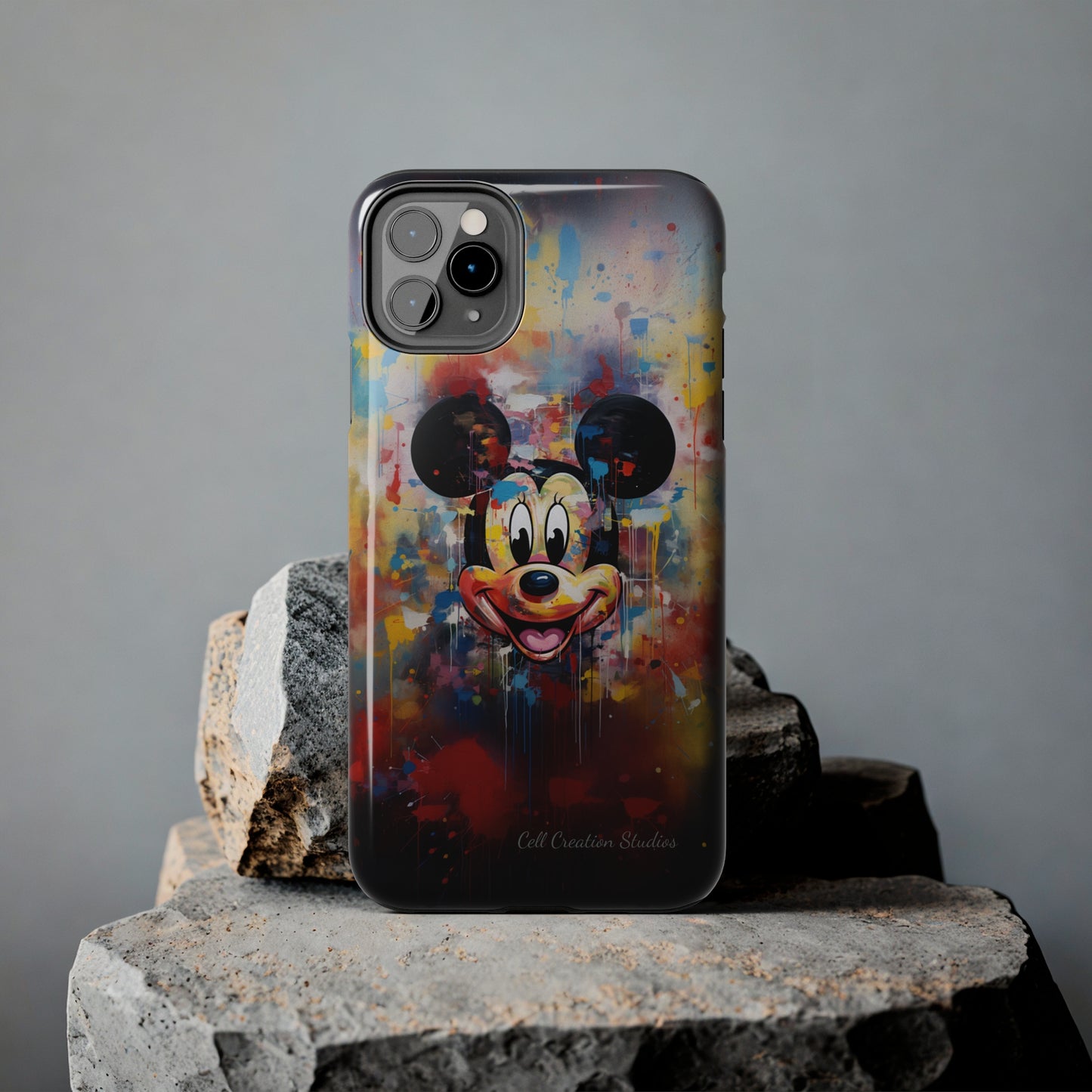 "Cheerful Mickey Mouse" -Tough iPhone Cases