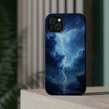 Introducing the "Stormy Serenity" Cell Phone Case – Embrace Nature -MagSafe Tough Cases