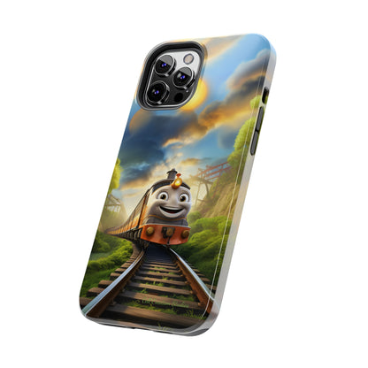 The "Smiling Express Train" Phone Case -Tough Phone Cases