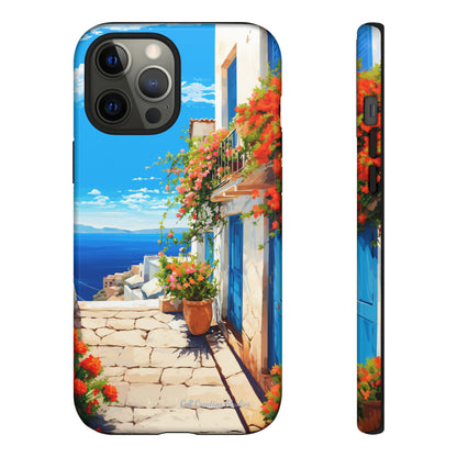 "Mediterranean Bliss Horizon" -Tough iPhone Cases