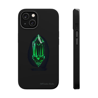 "Emerald Elegance" Phone Case -MagSafe Tough Cases