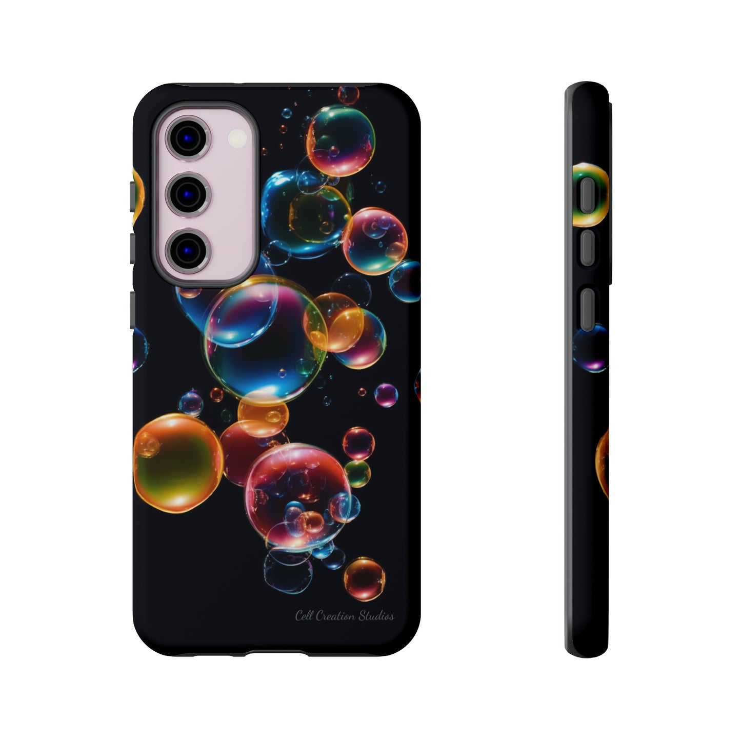 Elevate Your Phone's Aesthetic with our "BubbleBurst" Cell Phone Case -Tough Cases