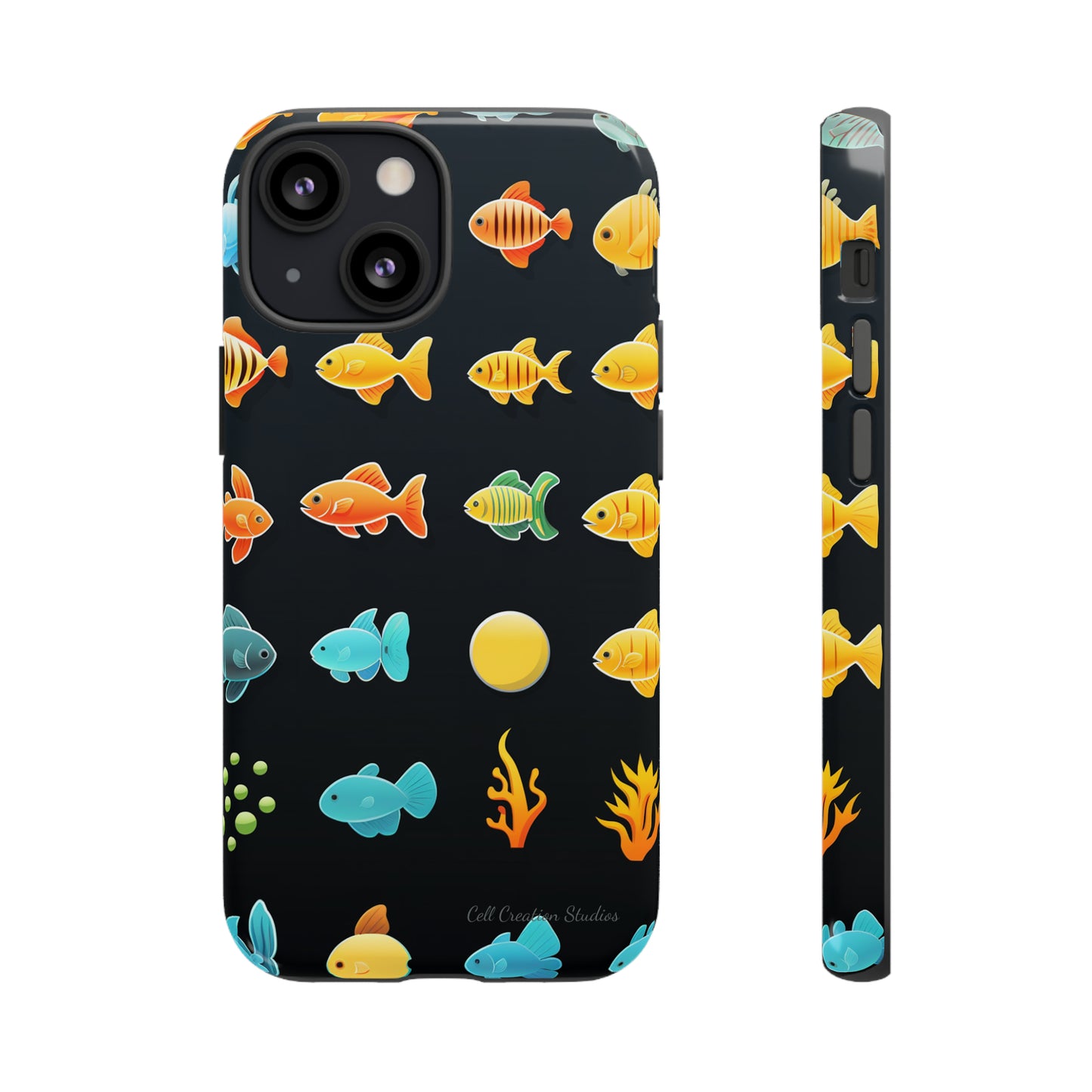 "AquaArt Fish" -Tough Phone Cases