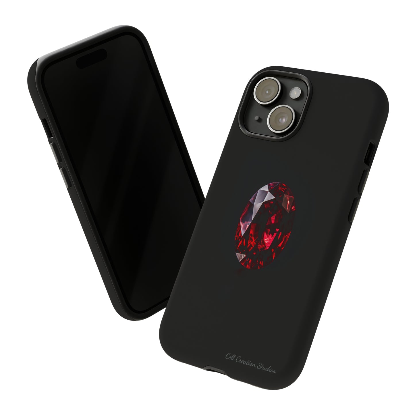 "Ruby Radiance" Phone Case -Tough Cases