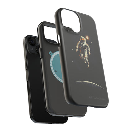 "Cosmic Explorer Astronaut" -MagSafe Tough iPhone Cases