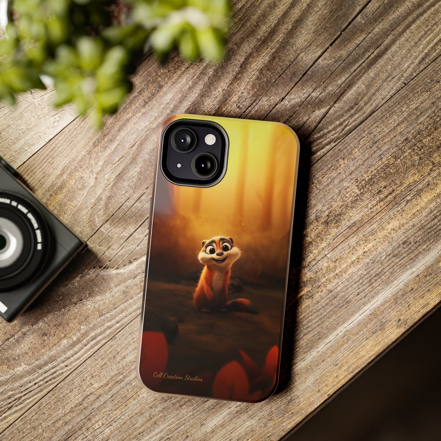 Introducing the "Woodland Chipmunk" Cell Phone Case – Embrace Natural Playfulness with Every Glance-Tough Phone Cases