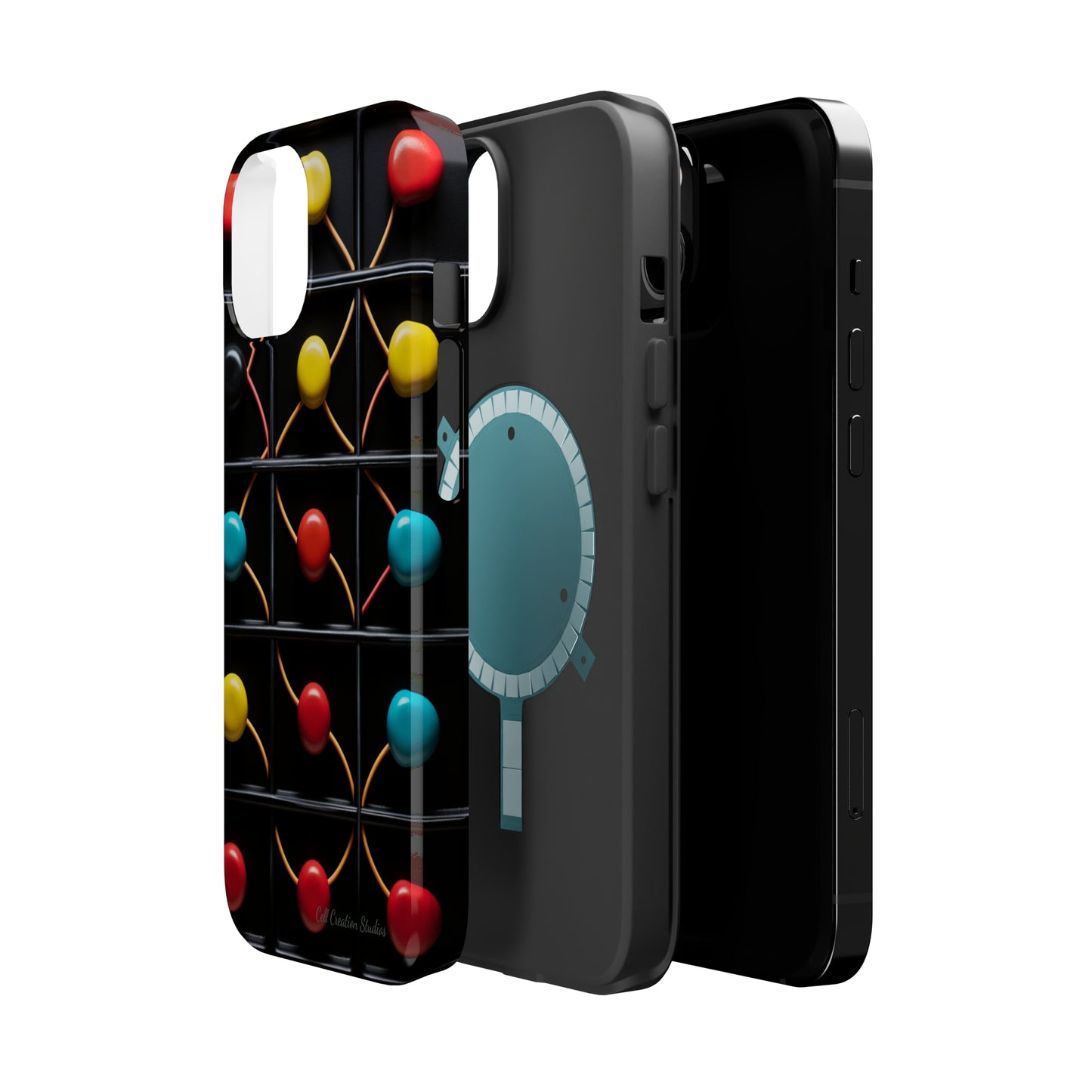 "Vibrant Spheres Fusion" -MagSafe Tough Phone Cases