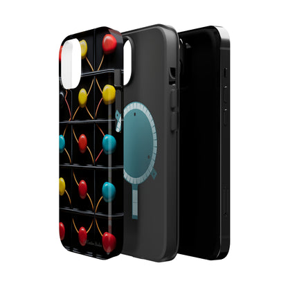 "Vibrant Spheres Fusion" -MagSafe Tough Phone Cases