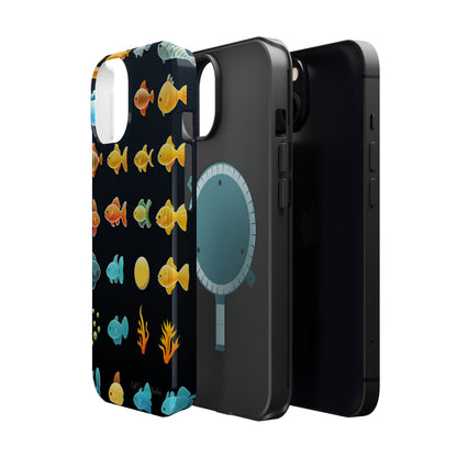 "AquaArt Fish" -MagSafe Tough Phone Cases