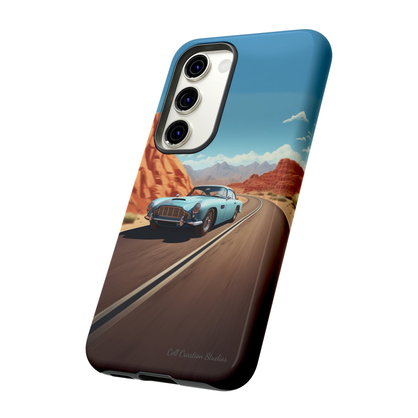 "Silver Racing Legend" -Tough Samsung Phone Cases