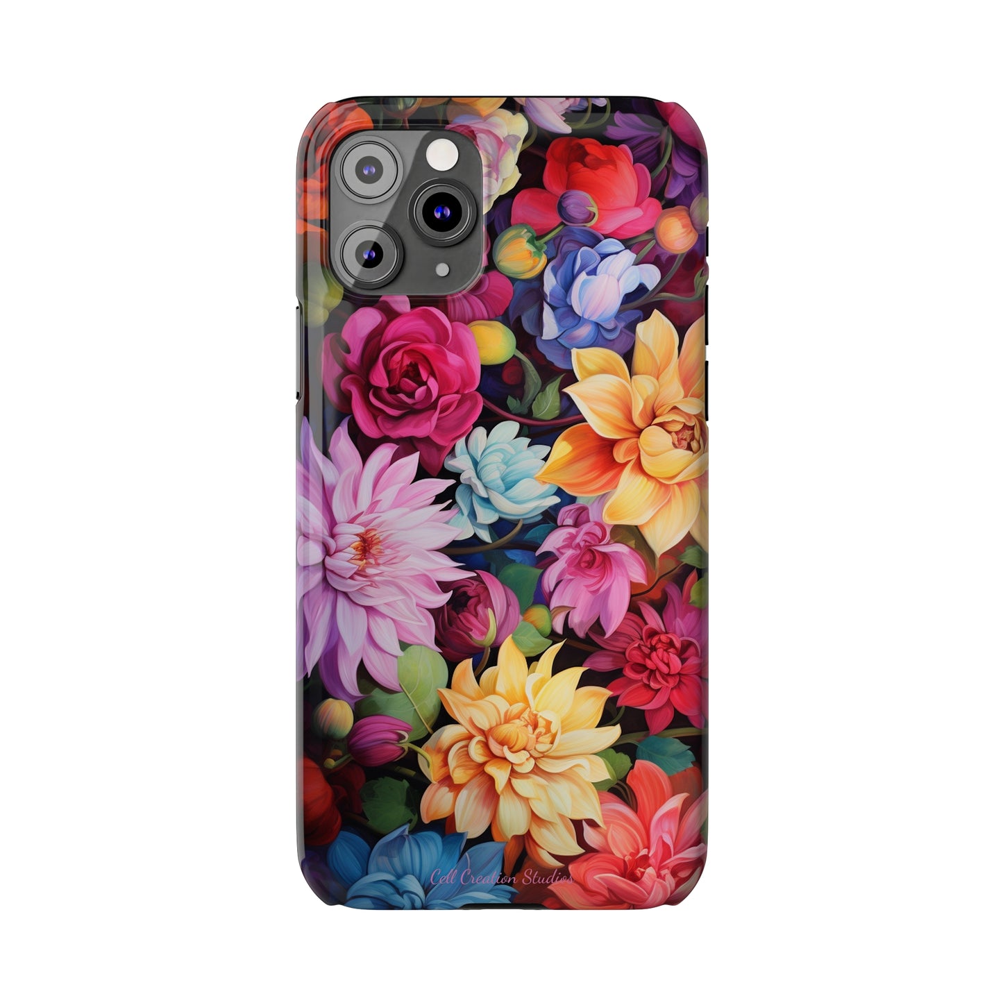 Introducing the "Blossom Beauty" Cell Phone Case – Elevate Your Style with Floral Charm -Slim Phone Cases