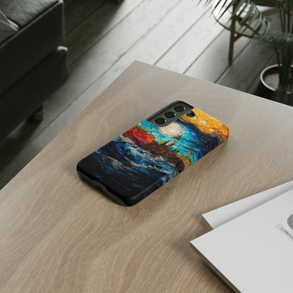 "Coastal Canvas Guardian" -Tough Samsung Phone Cases