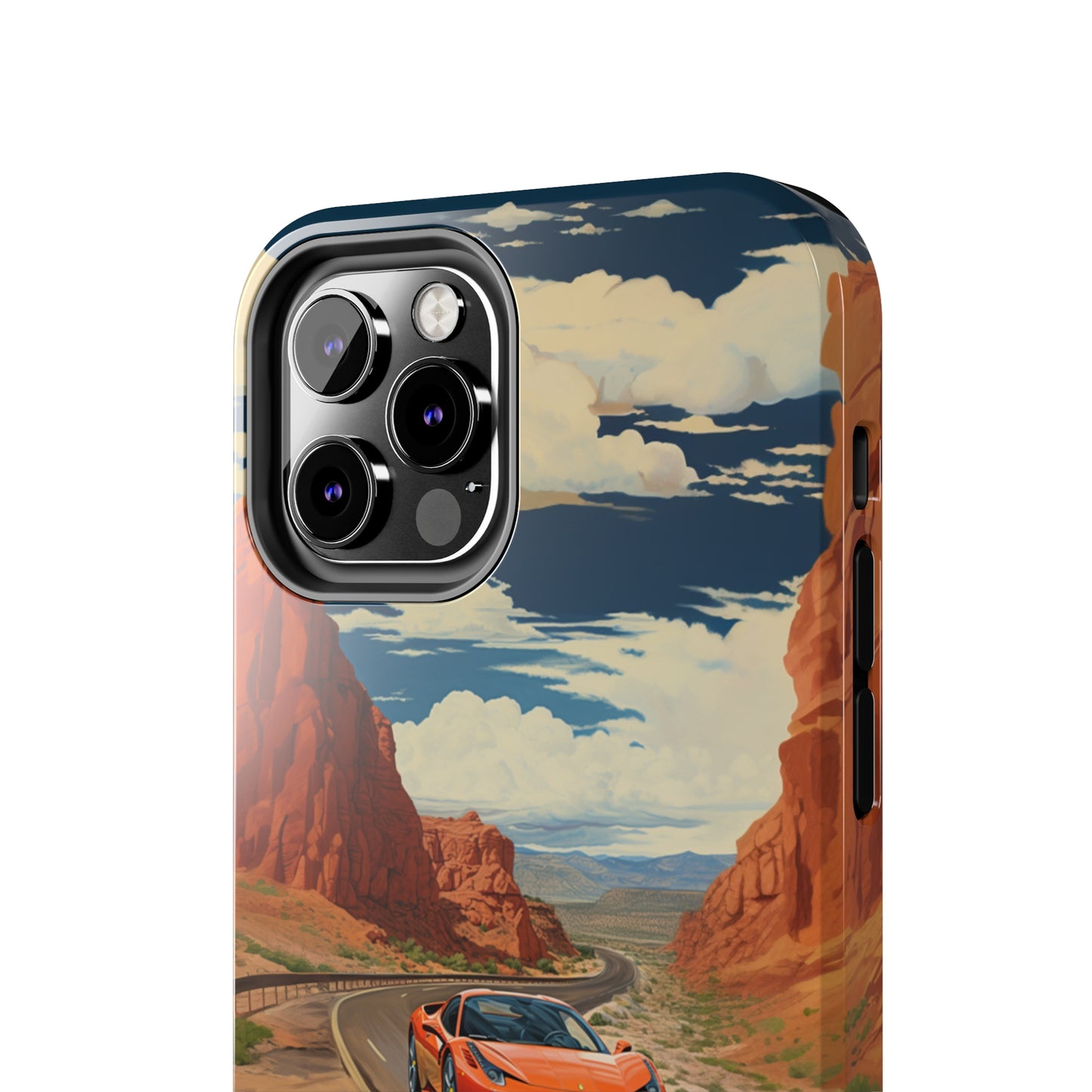 "Desert Racer Ferrari Edition" -Tough iPhone Cases