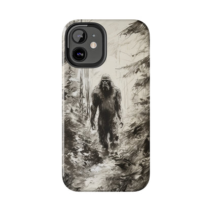 "Bigfoot in the Wilderness" Cell Phone Case – Encounter Bigfoot's Mystery -Tough Phone Cases