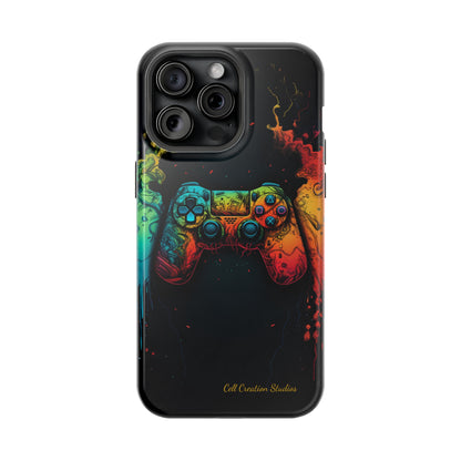 "ColorBlast Gaming" -MagSafe Tough iPhone Cases