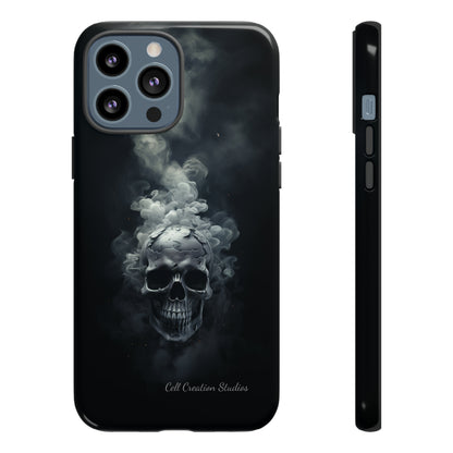 "Ethereal Skull Noir" -Tough iPhone Cases