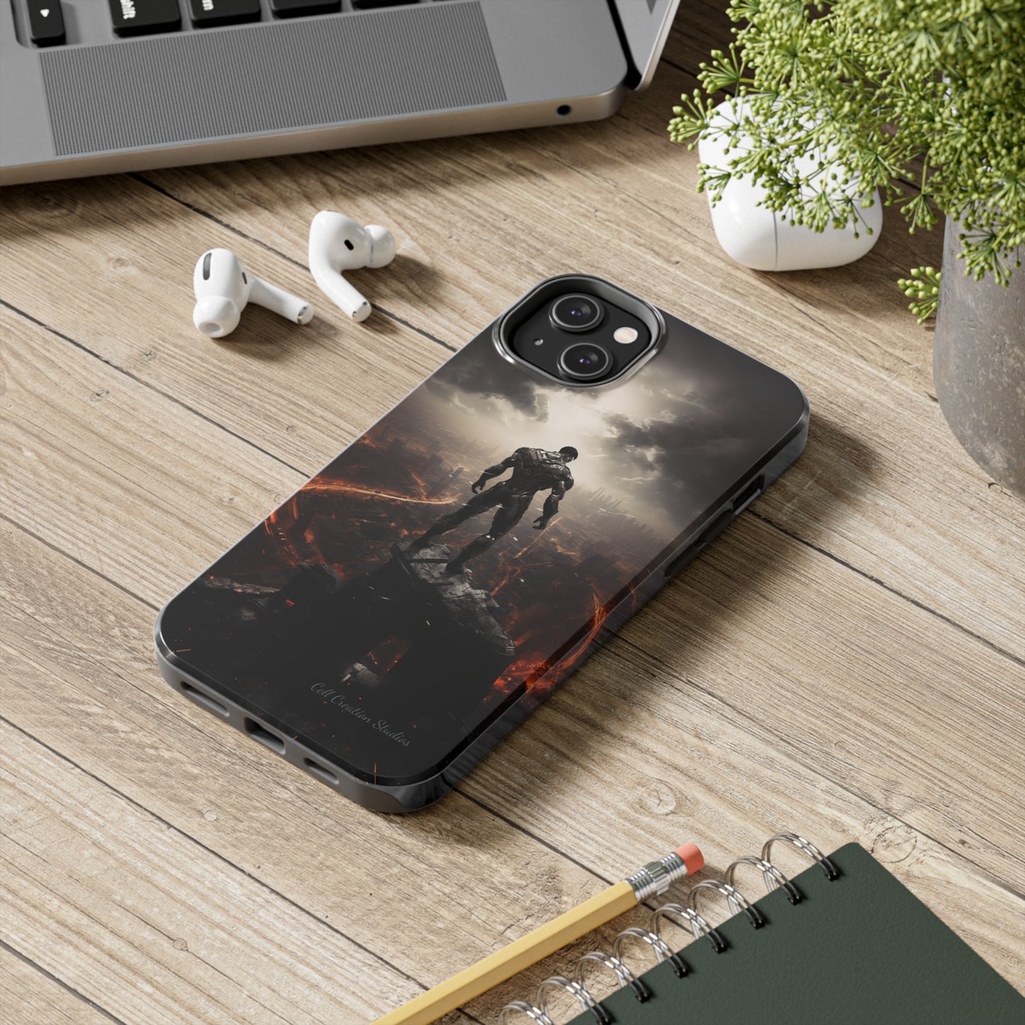 Introducing the "Cyber Guardian" Cell Phone Case – Embrace Futuristic Heroism -Tough Phone Cases