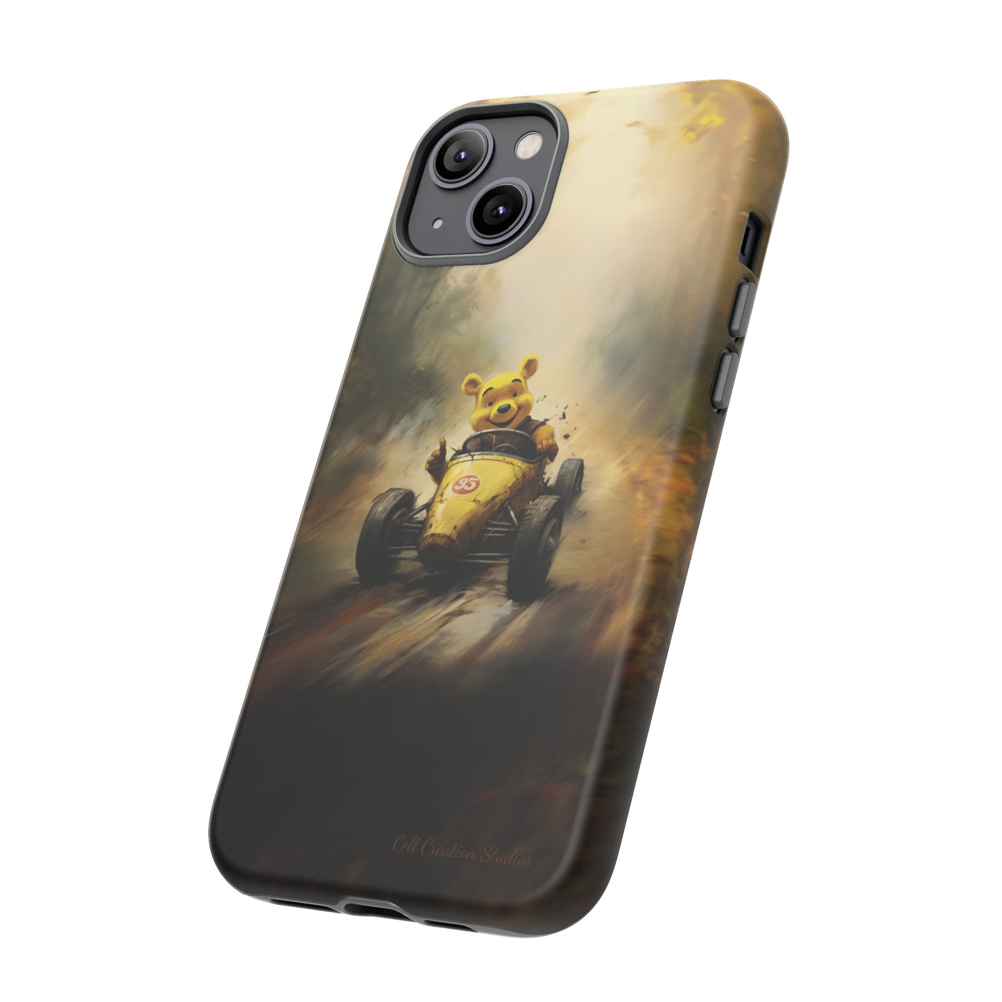 "Winnie-the-Pooh's Victory Lap" Phone Case -Tough Cases