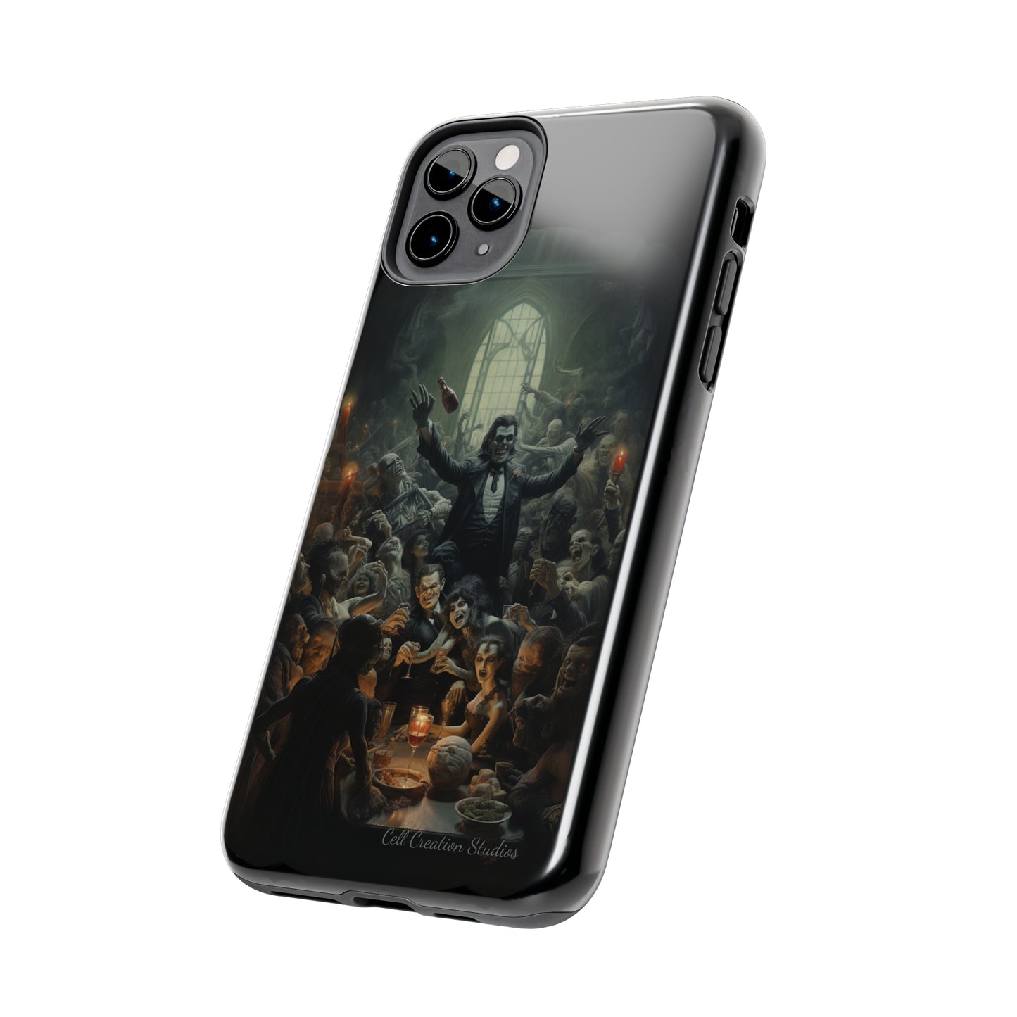 Introducing the "Monstrous Feast" Cell Phone Case – Halloween Dinner Party in Your Pocket -Tough Phone Cases