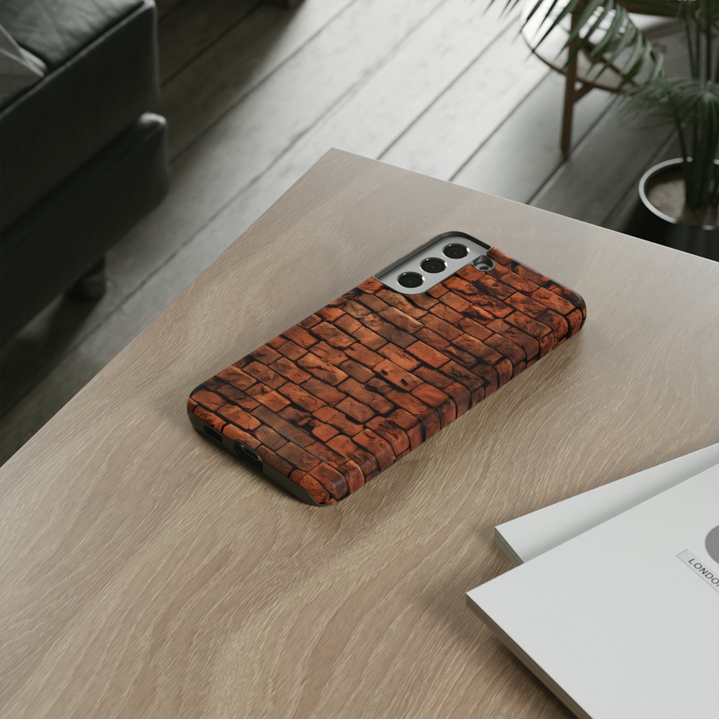 Introducing our "Urban Brick Wall" Cell Phone Case – the perfect blend of urban style and device protection -Tough Cases