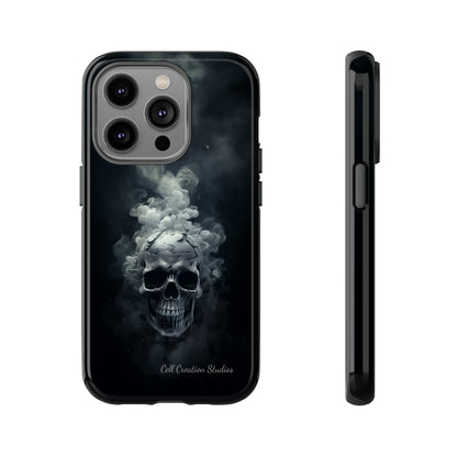 "Ethereal Skull Noir" -Tough iPhone Cases