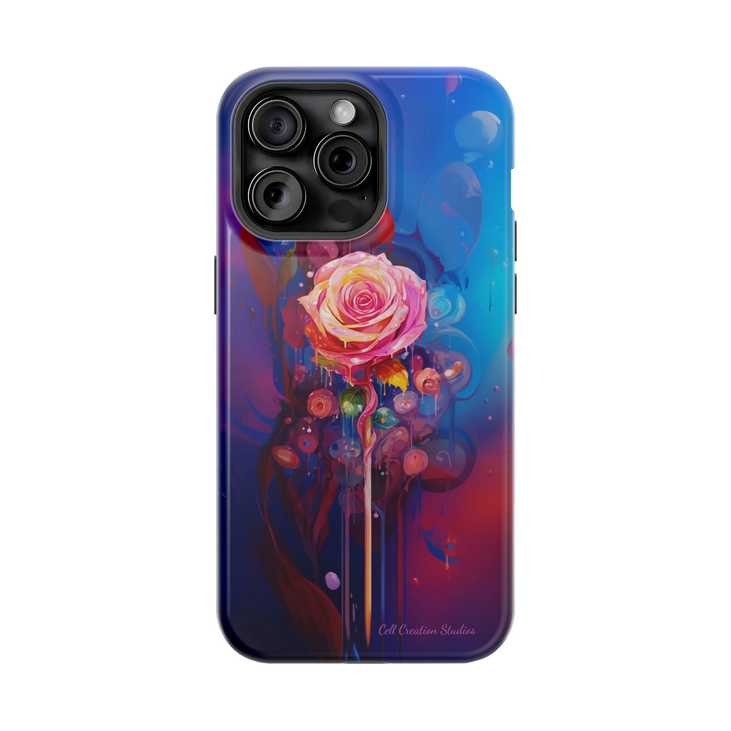 "Dreamy Rose Bloom Fantasy" -MagSafe Tough iPhone Cases