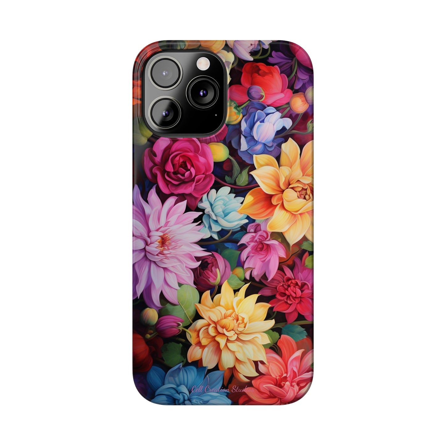 Introducing the "Blossom Beauty" Cell Phone Case – Elevate Your Style with Floral Charm -Slim Phone Cases