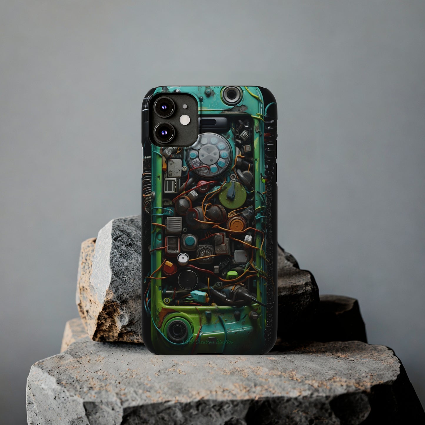 Introducing the "Mechanical Wonders" Cell Phone Case – Peek Inside with Intricate Cell Phone Inner Workings -Slim Phone Cases