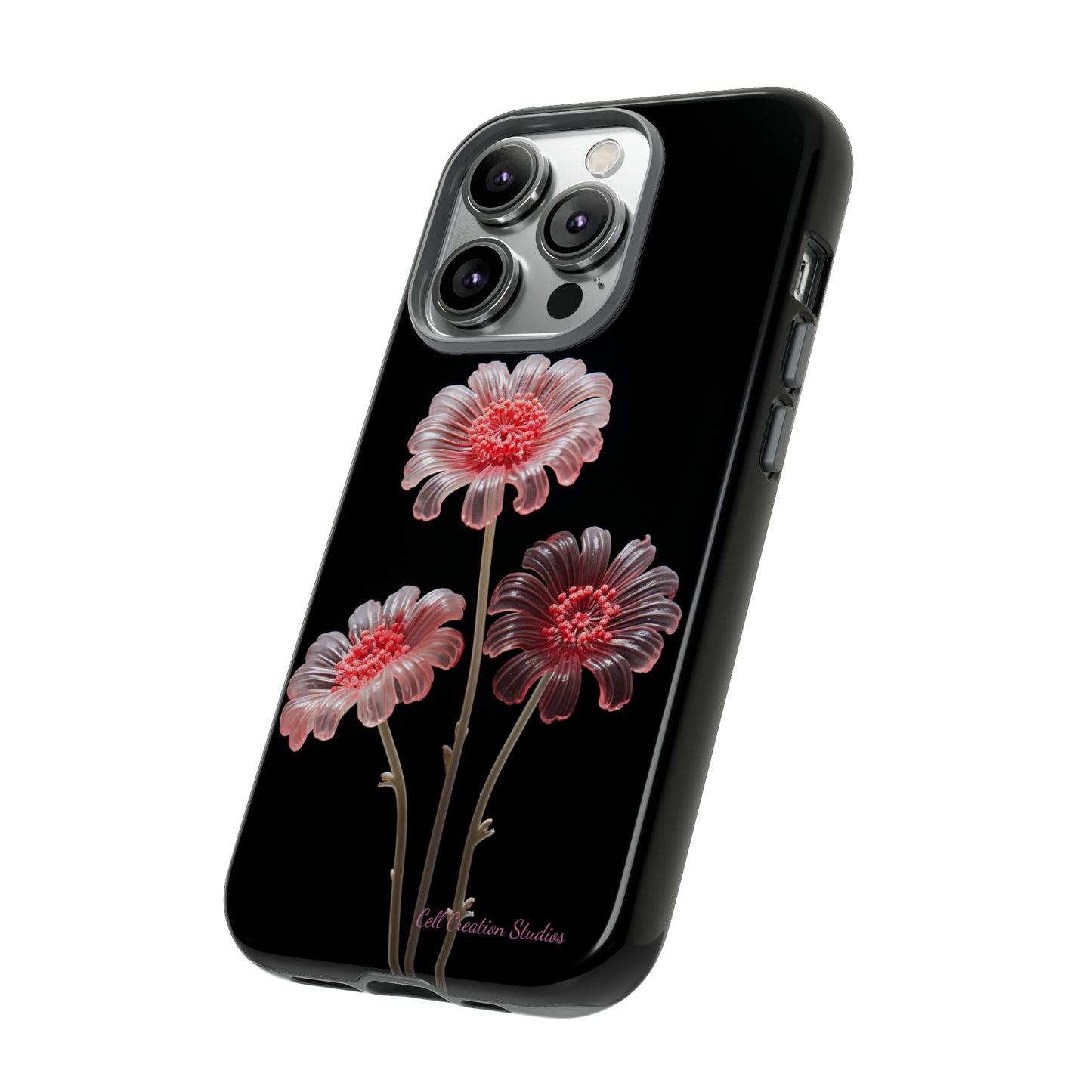 The "Desert Rose Glass Blossom" Phone Case -Tough Cases