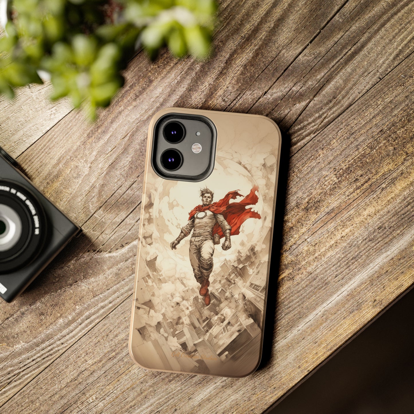 Introducing the "Heroic Guardian" Cell Phone Case – Unleash Your Inner Superhero with Captivating Design -Tough Phone Cases