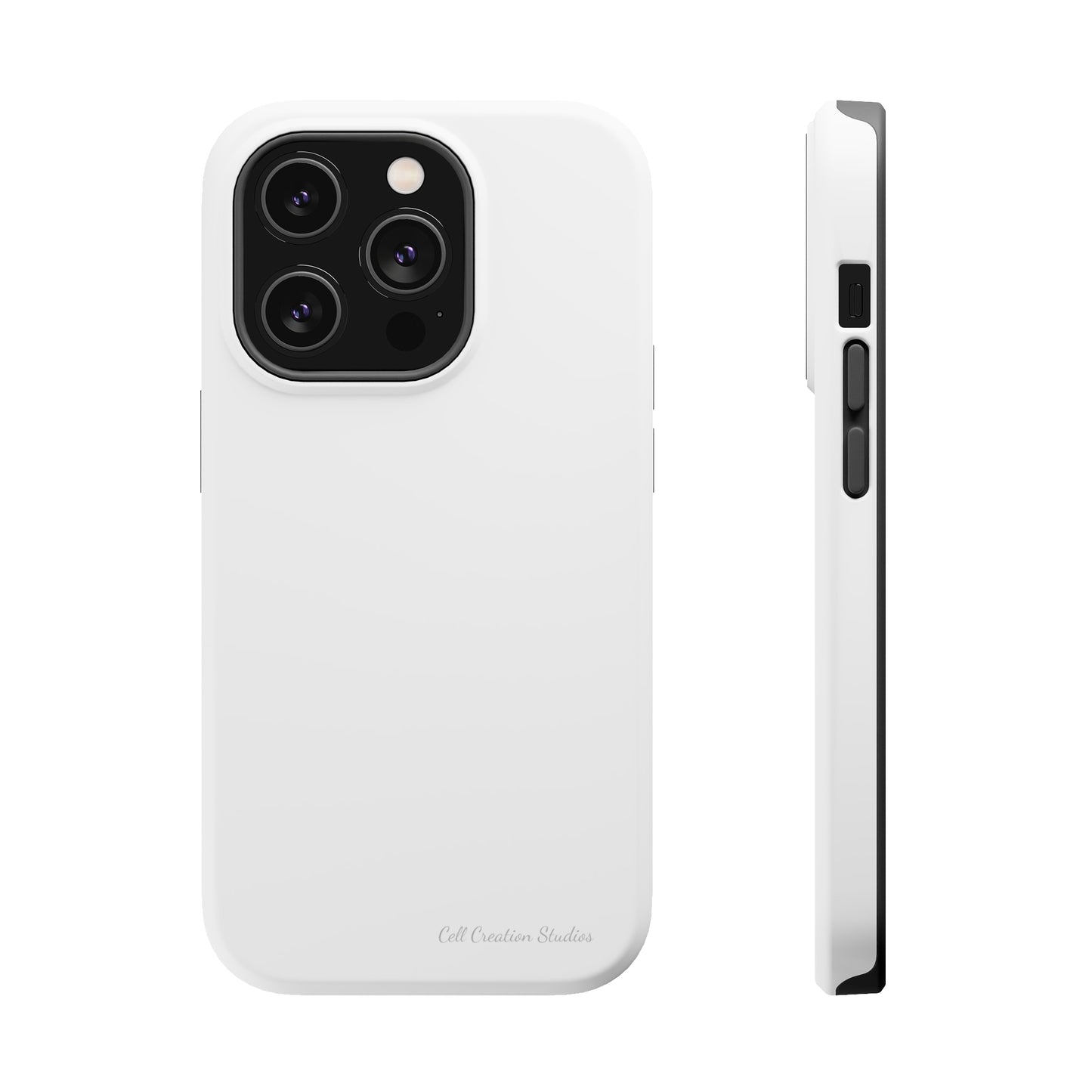 "Pure Elegance White" -MagSafe Tough iPhone Cases