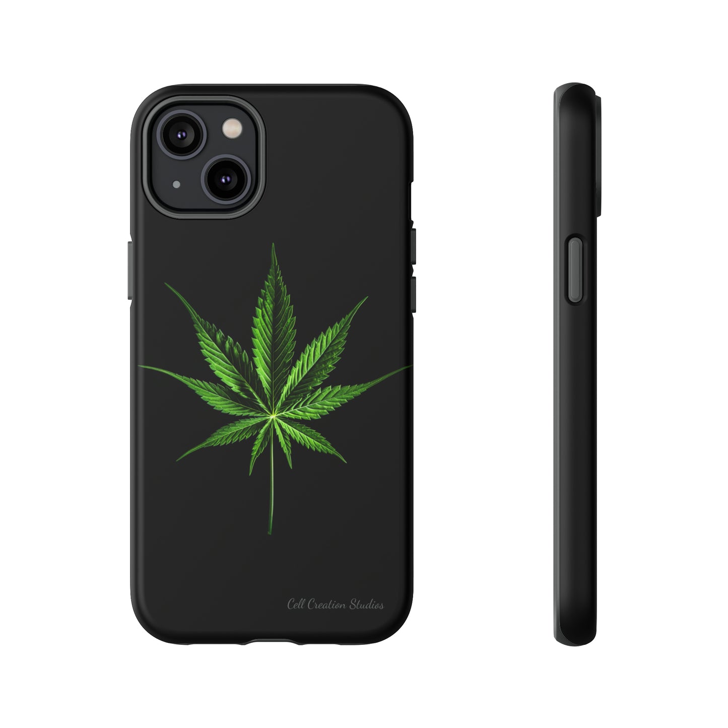 "Cannabis Chic" Marijuana Leaf Phone Case -Tough Cases