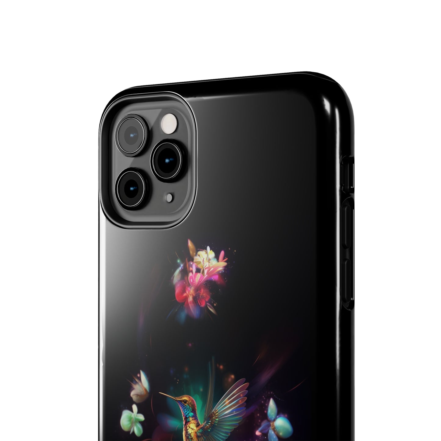 Introducing the "Floral Harmony Hummingbird" Cell Phone Case – Where Elegance Meets Nature -Tough Phone Cases