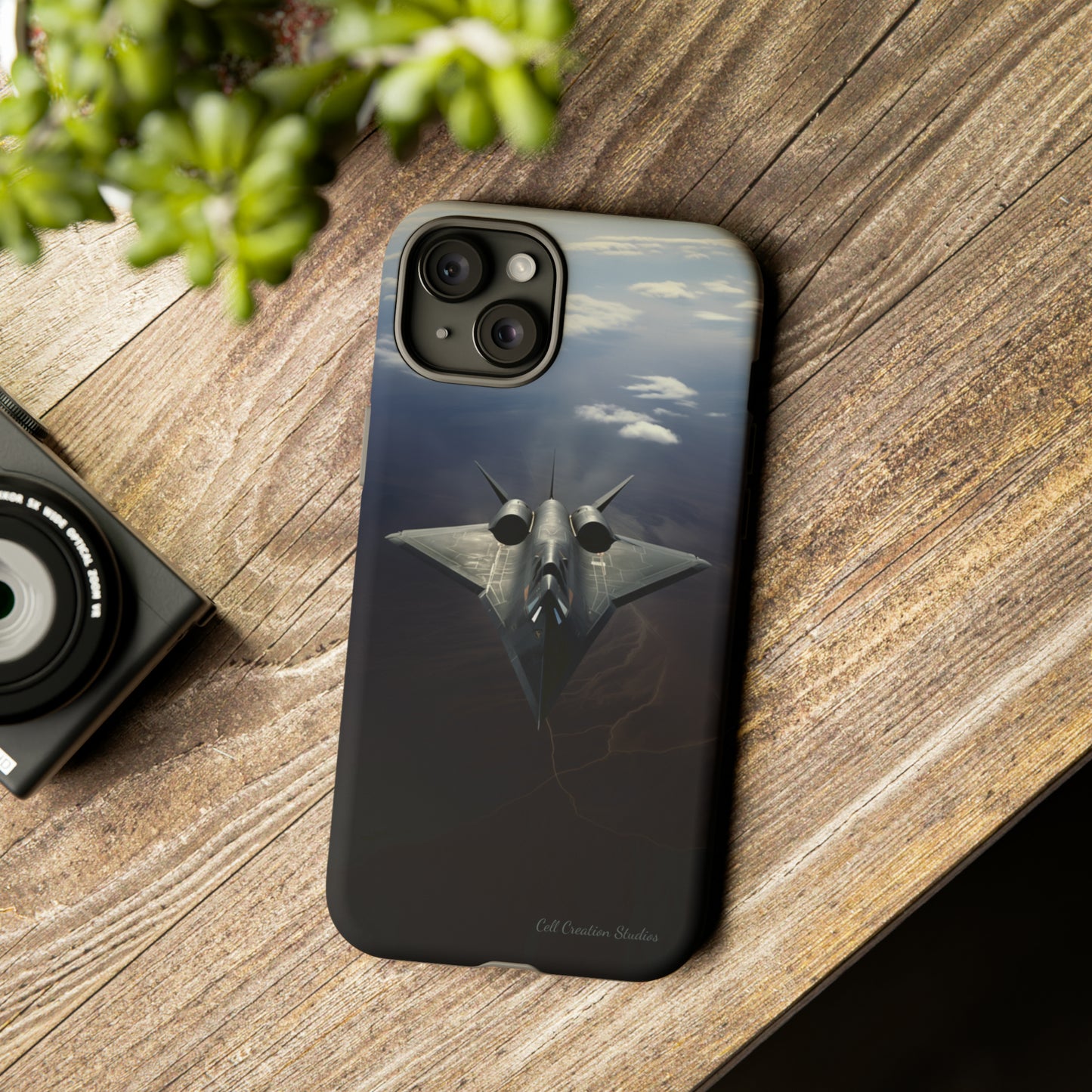 "Stealth Bomber Nightfall" Phone Case -Tough Cases