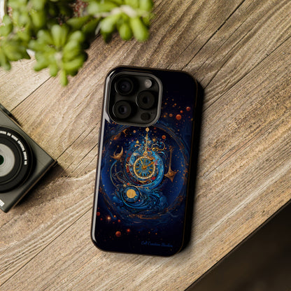 "Cosmic Clock Elegance" -MagSafe Tough iPhone Cases