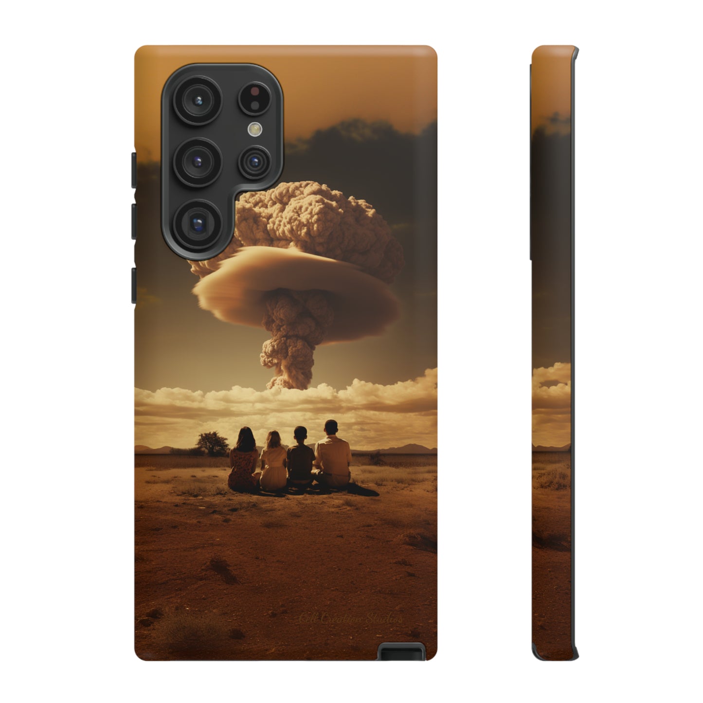 Introducing our "Skywatchers" Cell Phone Case - A Thought-Provoking Design -Tough Cases