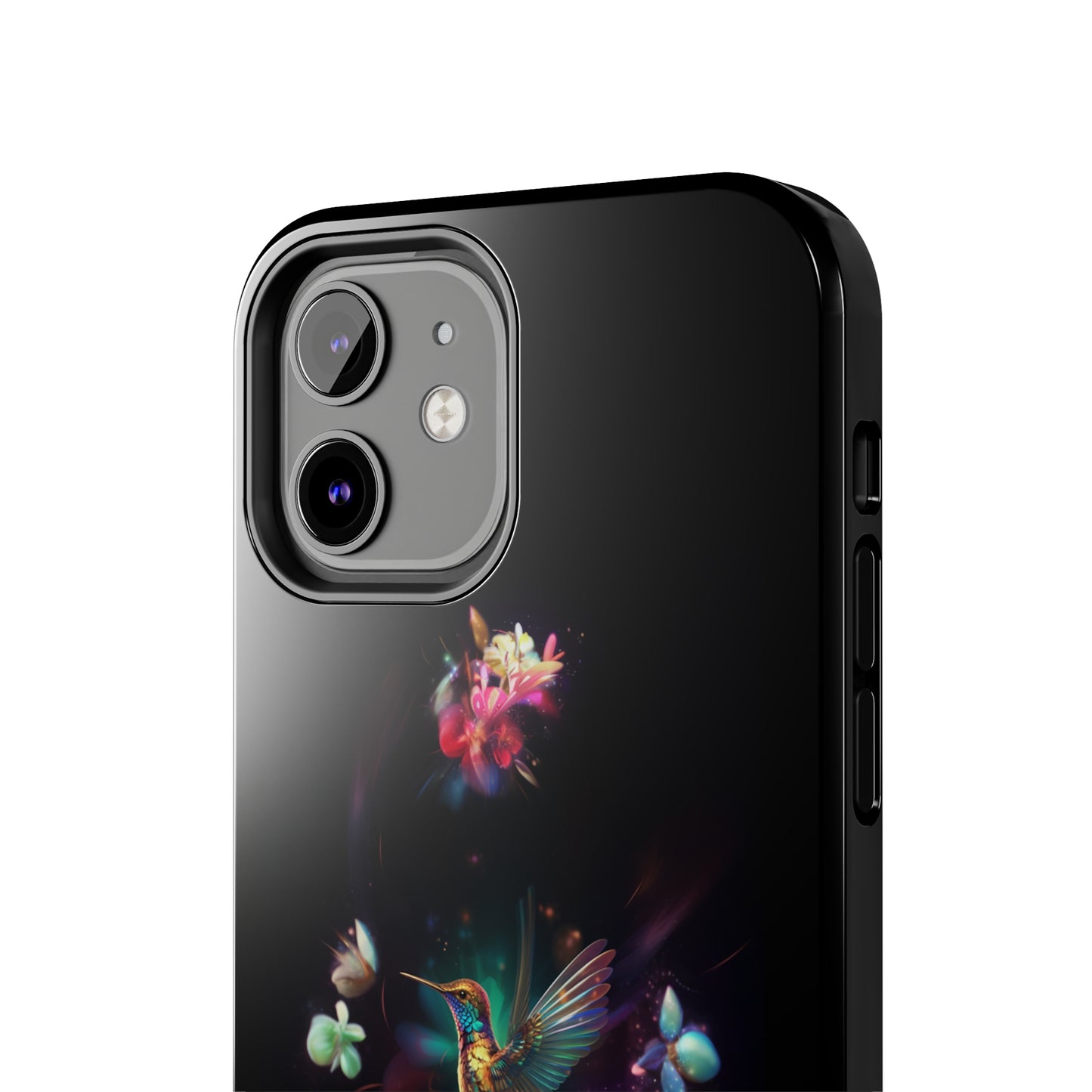 Introducing the "Floral Harmony Hummingbird" Cell Phone Case – Where Elegance Meets Nature -Tough Phone Cases