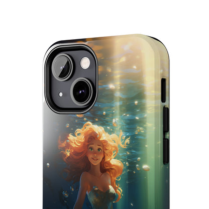 Dive into Enchantment with Our "Ariel Little Mermaid" Phone Case -Tough Phone Cases