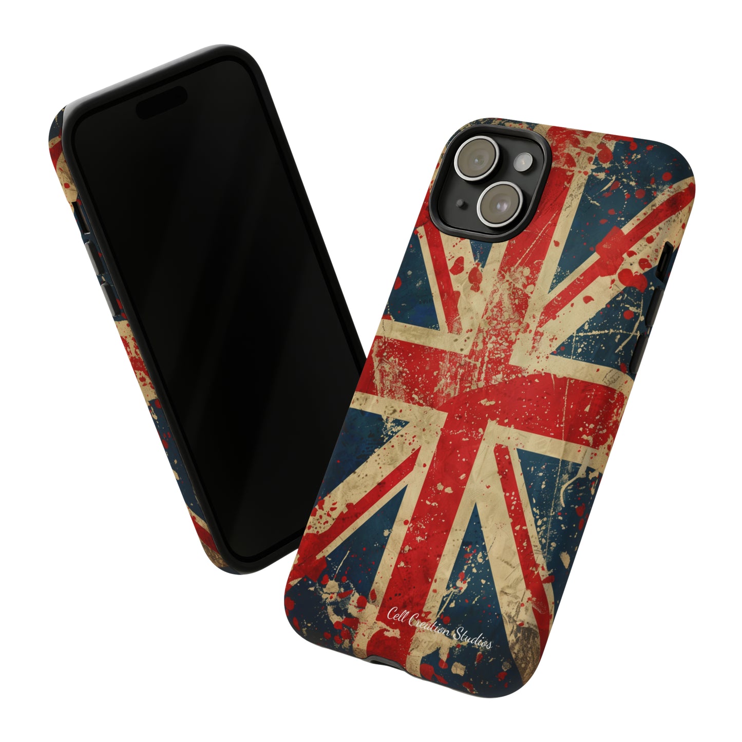 "Union Jack Flag" -Tough iPhone Cases