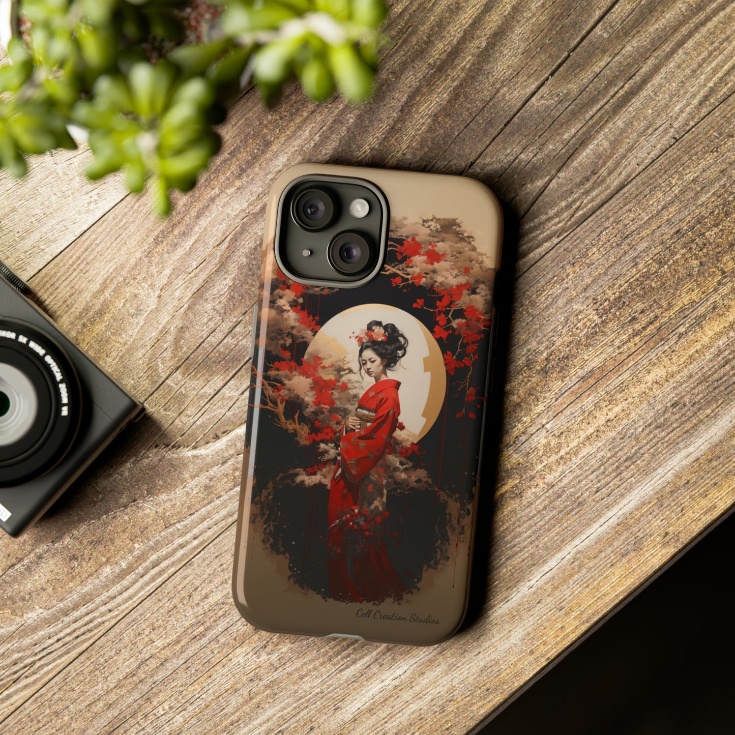 "Japanese Geisha Art" Phone Case -Tough Cases