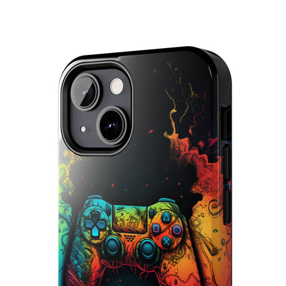 "ColorBlast Gaming" -Tough iPhone Cases