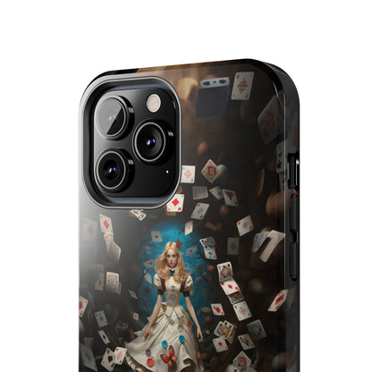 Introducing the "Alice in Wonderland" Cell Phone Case – A Journey Through Imagination -Tough Phone Cases