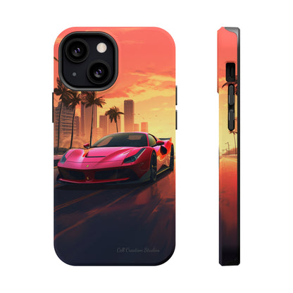 "Sunset Boulevard Ferrari Edition" -MagSafe Tough iPhone Cases