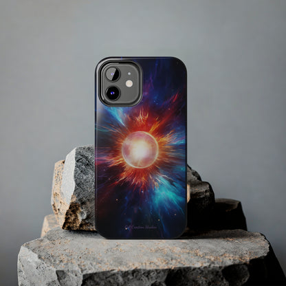 Introducing the "Stellar Cataclysm" Cell Phone Case – Capture the Cosmic Drama of a Neutron Star Explosion! -Tough Phone Cases