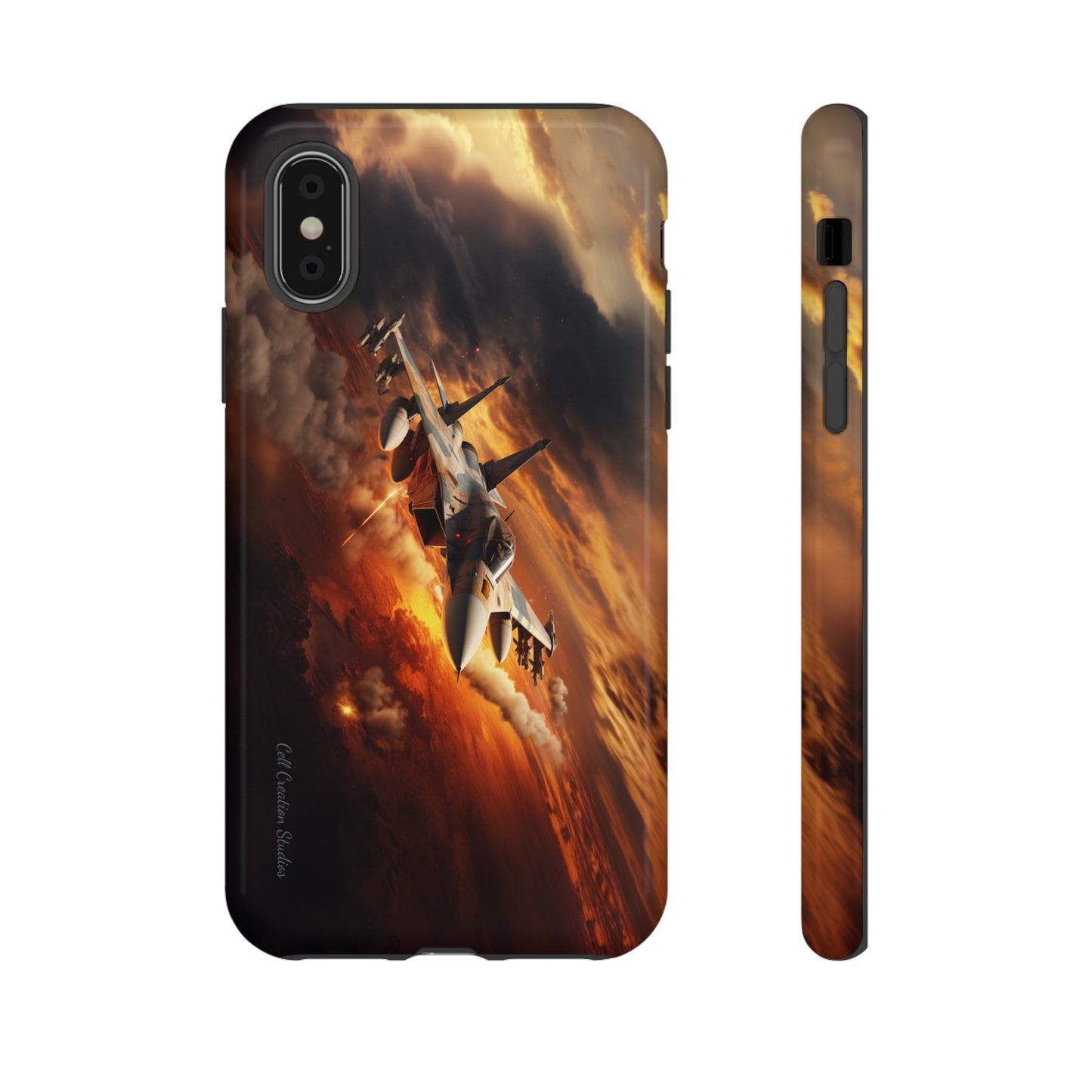 Introducing the "Sky Dominator" Fighter Jet Cell Phone Case – Unleash High-Flying Power! -Tough Cases