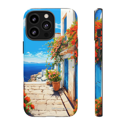 "Mediterranean Bliss Horizon" -Tough iPhone Cases