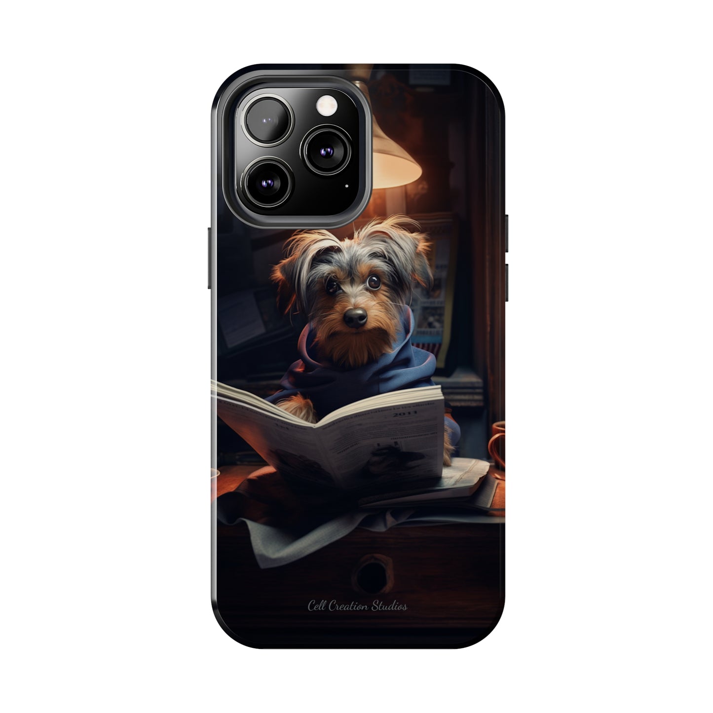 Introducing the "Canine Chronicle" Cell Phone Case – Where Tail-Wagging Tales Unfold! -Tough Phone Cases