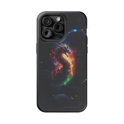 "Cosmic Dragon Unleashed" -MagSafe Tough iPhone Cases